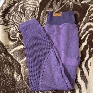 PINK Victoria's Secret Kids Purple Leggings